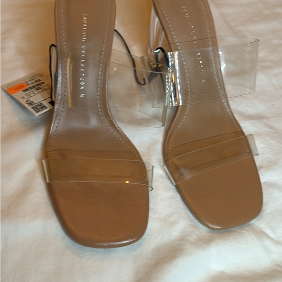 Zara clear and nude heels - Picture 2 of 5
